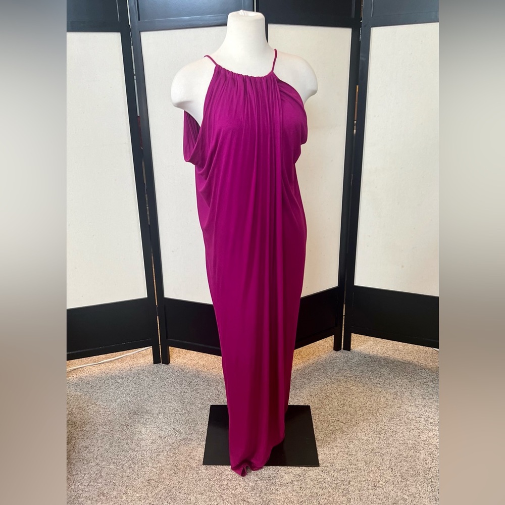 Soul Harmony Energy Fuchsia Maxi Dress